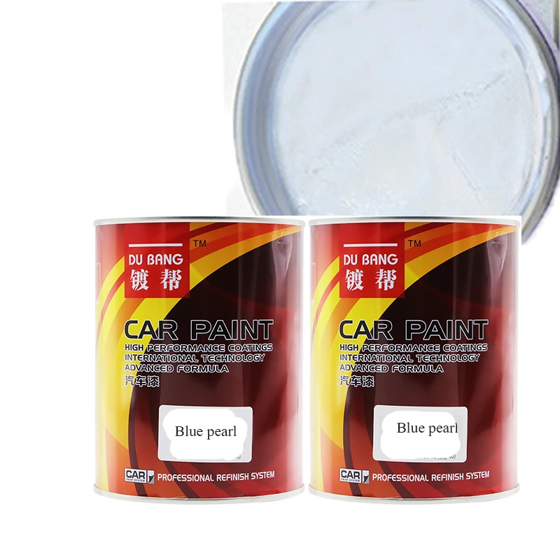 
OEM/ODM Car Spray Paint Pearl Automotive Basecoat Blue Color For Refinish 
