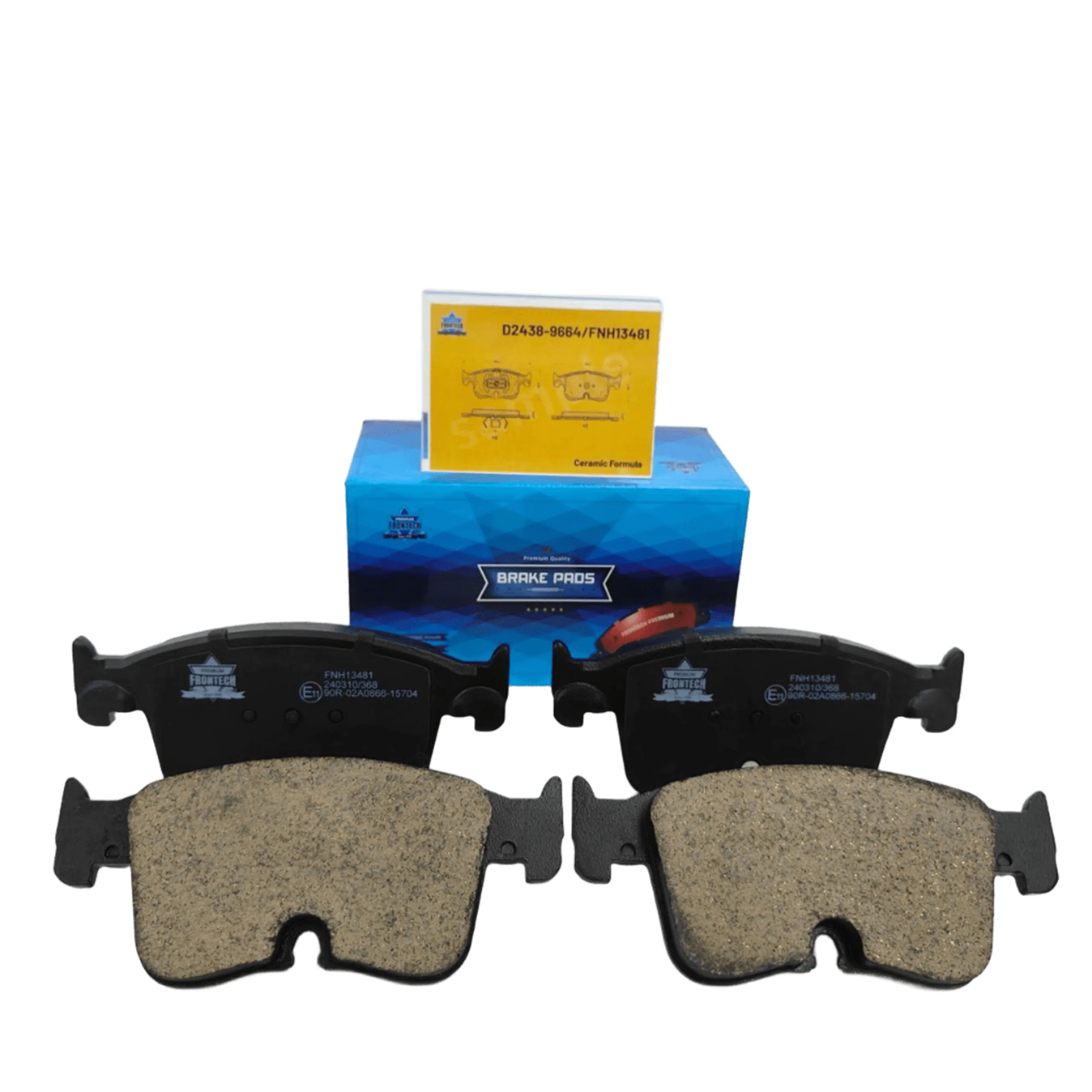 0446502220 Durable Toyota Compatible Ceramic Front Car Brake Pads Set with Fittings for Toyota HAICE Models