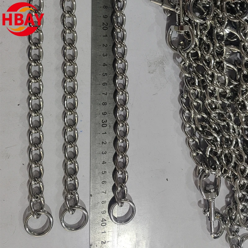 Manufacturer Supplied 304 Stainless Steel Pet Leash Chain Handbag Decorative Zinc Transmission Chain
