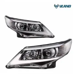 China VLAND factory for car head lamp for Camry 2012 2013 2014 (Middle east type) headlight with DRL High&Low beam Turn signal