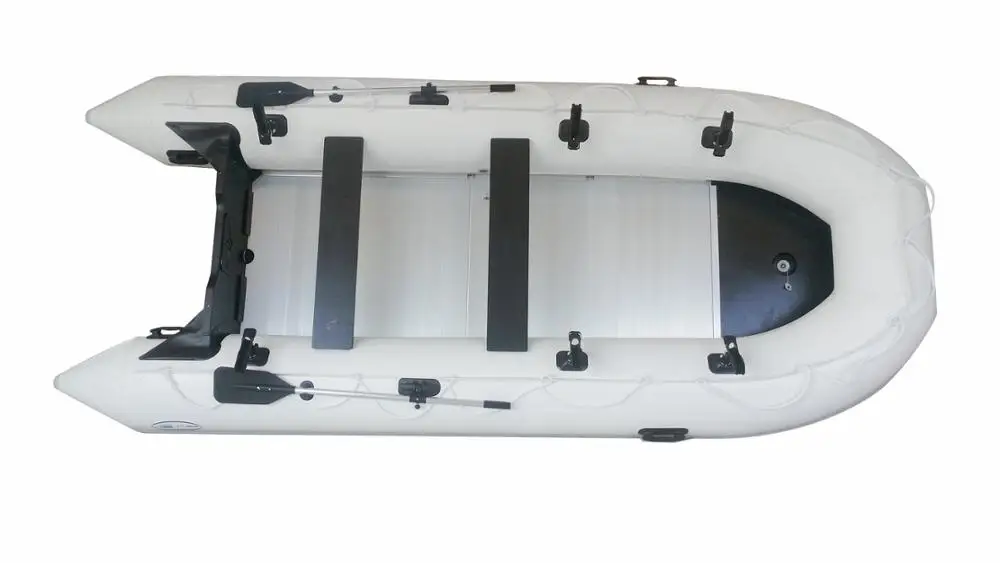 PVC Inflatable Speed Boat Outboard Motor Sport Boat with Aluminum Floor with CE Approved