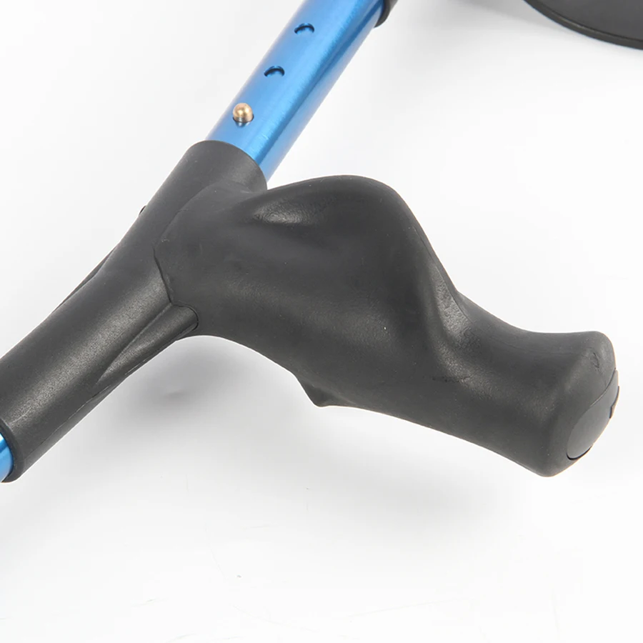 Heavy Duty Adjustable Mobility Device Medical Ergonomic Aluminum Elbow crutches Walking Cane Support Forearm Crutches for Adults