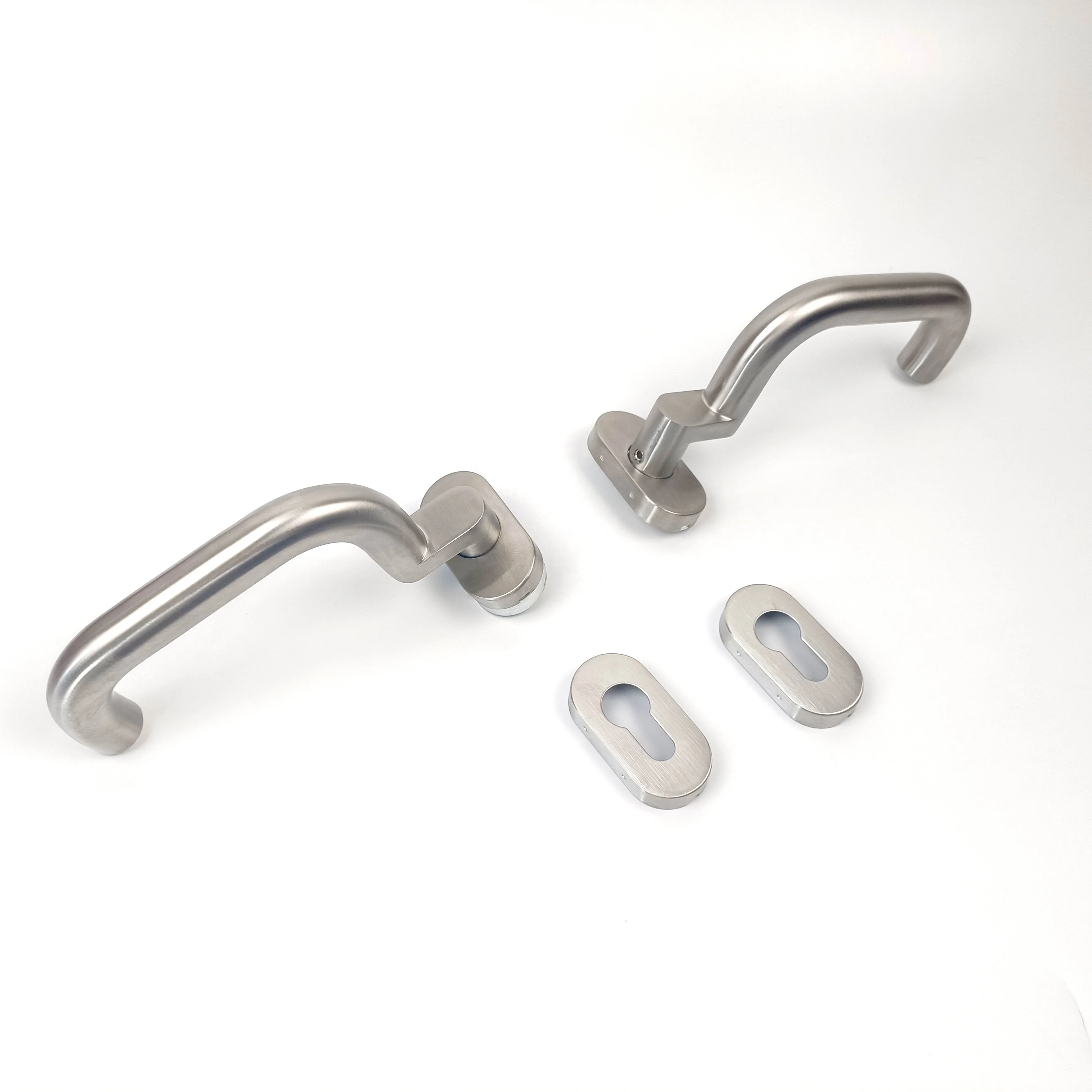 heavy duty fire door stainless steel lever handle