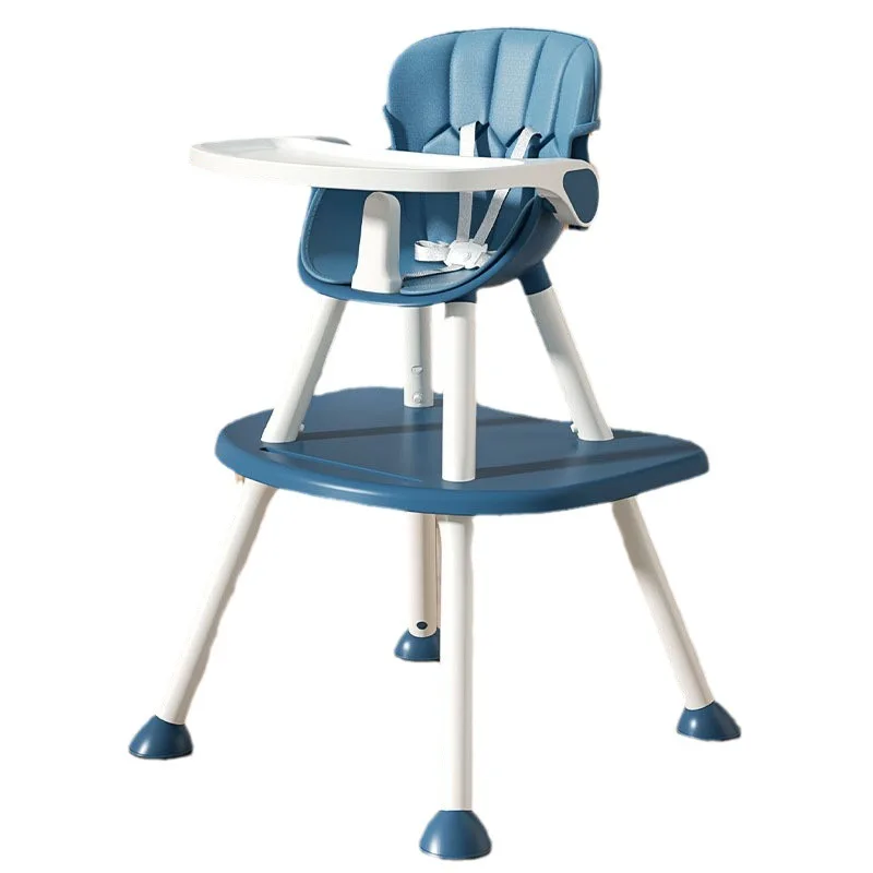 3 in 1 baby chair baby high chair, baby chair desk with seat with food tray, 2 height of legs can  as booster chair