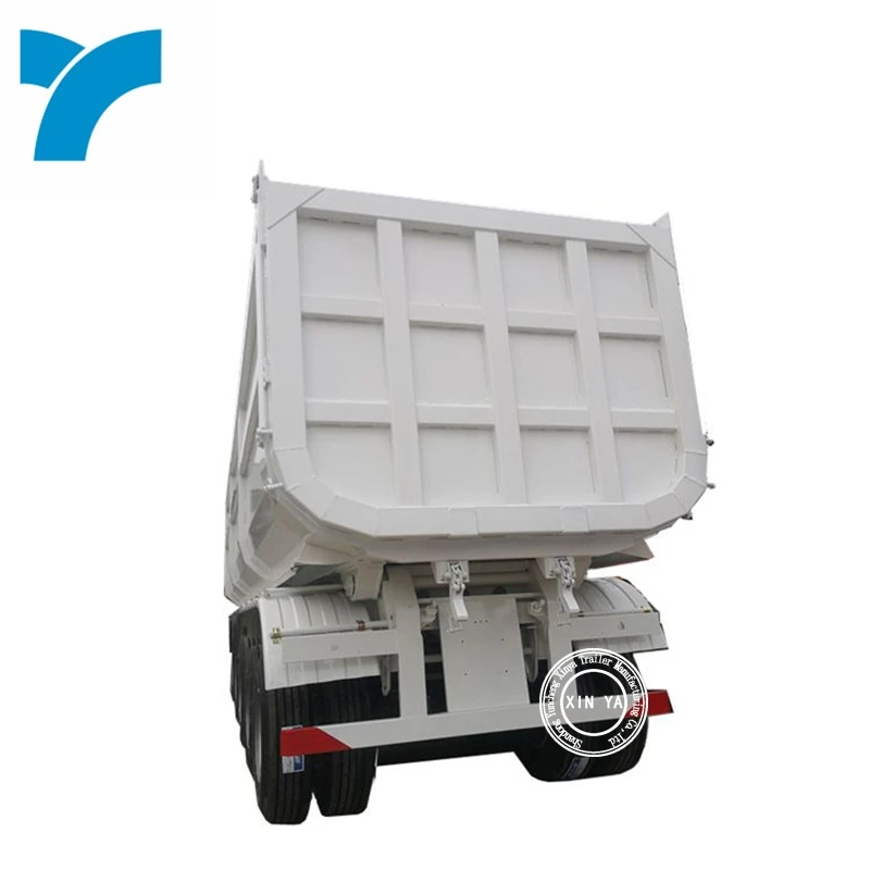 3 axle 80ton 100ton 40cbm 60cbm u shape side dump trailer tipper semi trailer for sale