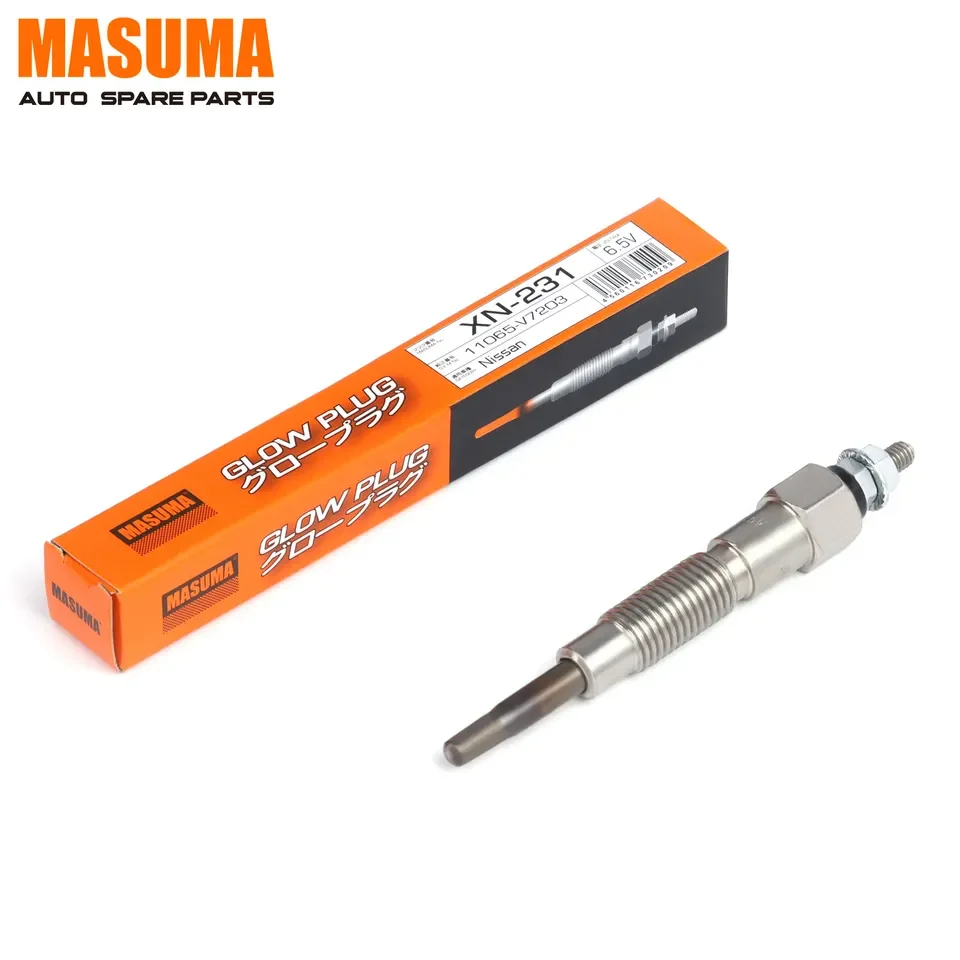 XN-231 MASUMA High Quality Diesel Engine spare Parts Glow Plug Price in stock for  Nissan