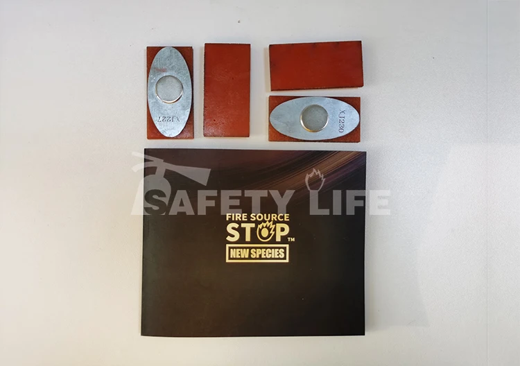 New type fire equipment fire source stop/fire extinguishing sticker/fire sticker