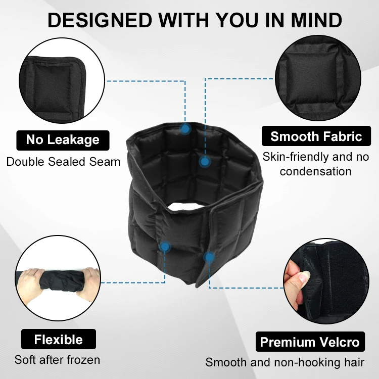 World-bio New Arrival Customize Microwavable SAP Material Therapy Heat Pack for Neck Shoulder Pain Relief Heating Pad