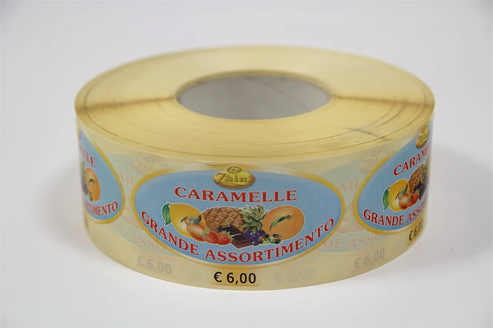 High Performance-Price Ratio Self-Adhesive Paper Label Private Labels for Food Conveying Product Information Practical Stickers