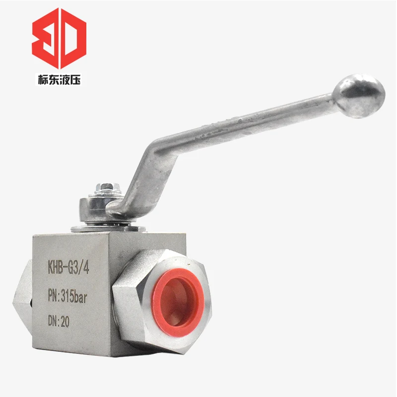 Factory Direct Sales   female thread  ball valve galvanized carbon steel  BKH-NPT1 hydraulic ball valve