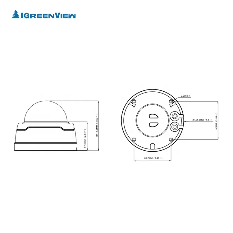 Wholesale high resolution ip cameras professional 4k security camera