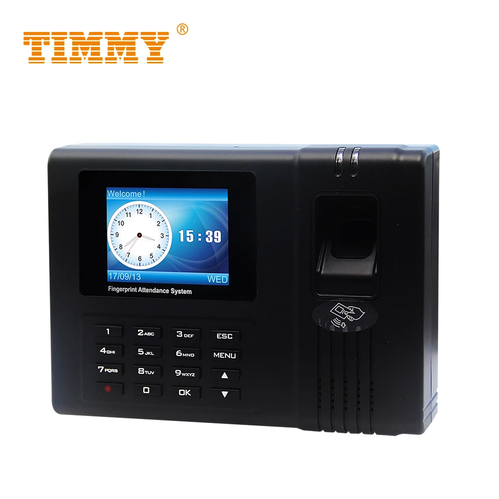 
TIMMY TM1000 TCP/IP Network Web Based System Fingerprint Time Attendance POE 