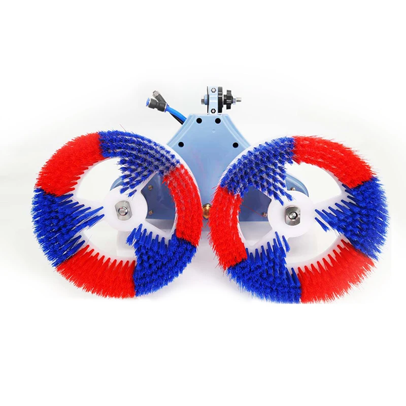 Semiautomatic 7.5m telescopic rod with free adjustment solar cleaning brush for quick cleaning MULTIFIT