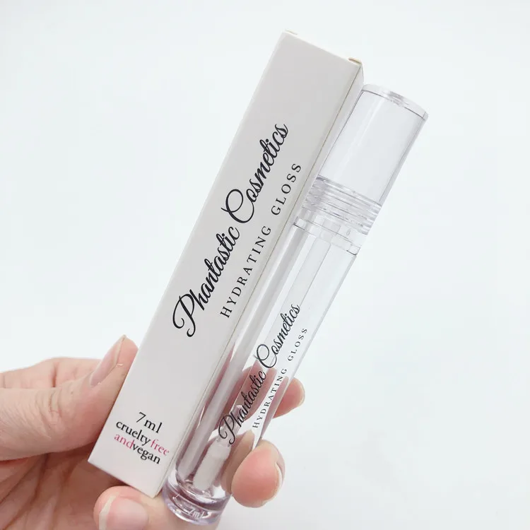 Customized private logo lip gloss tube 5 ml