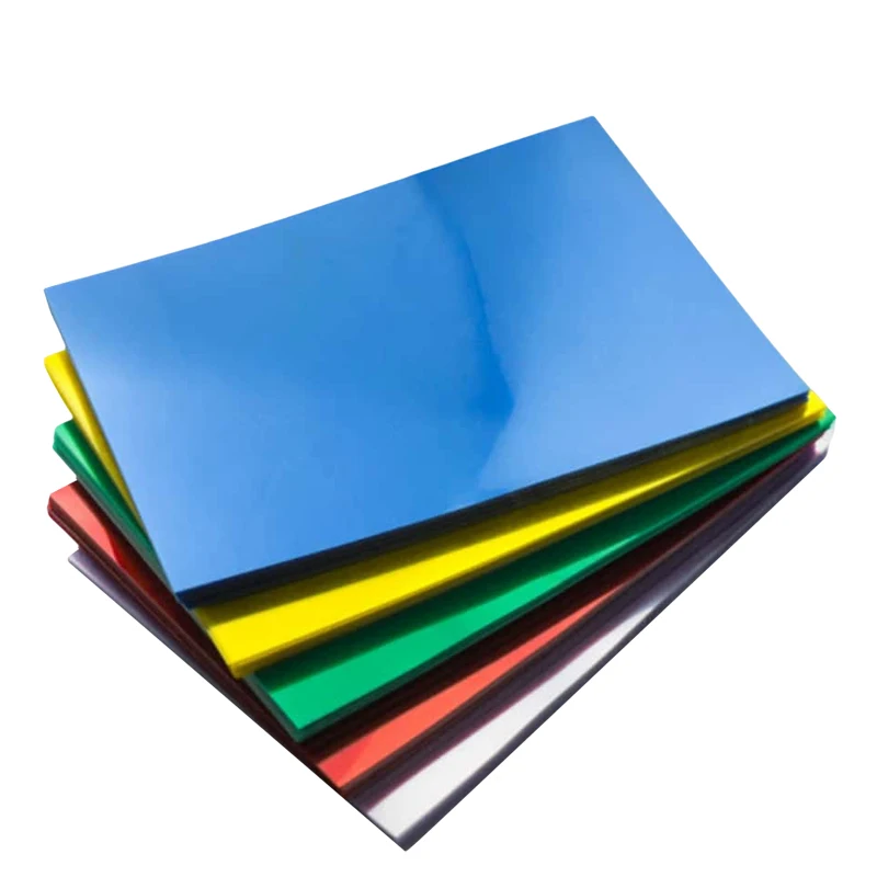 2024 лидер продаж 100 150 200 микрон прозрачный жесткий ПВХ лист A4 переплет