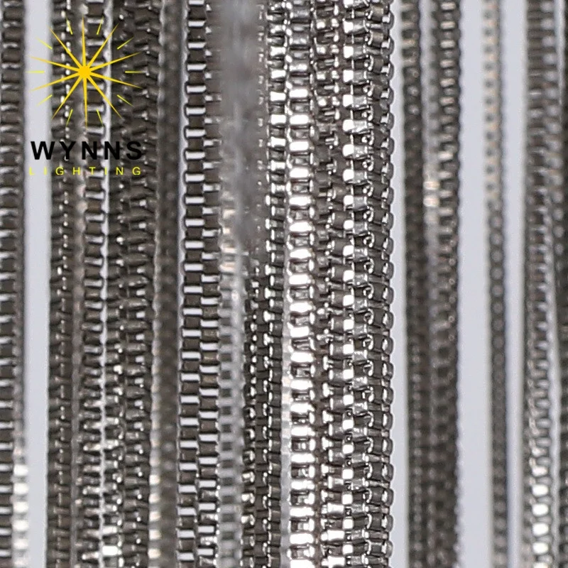 Modern Nordic Design Atlantis Cameo Chain Chandelier Lamp Customizable Ceiling Hanging Drop Lighting OEM ODM Projects