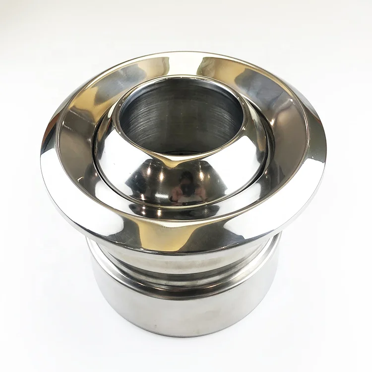 Stainless Steel  Eyeball Round Adjustable Eye ball Jet Nozzle Air Diffuser for Hvac