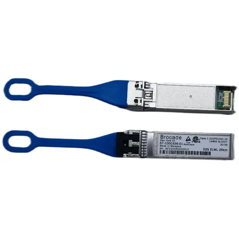 Brocade XBR-000438 32G FC LWL 10km SFP+ Optical Transceiver, 1-pack 57-1000486-01