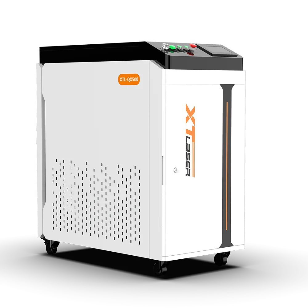 Pulse fiber laser cleaning machine for metal and non- metal cleaning with good cleaning effect