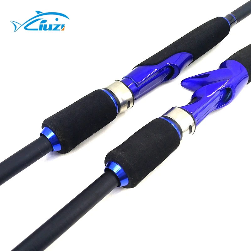 Cork spinning glass fiber EVA handle Yamato rod Light Weight carbon fiber 2 section  fishing rods casting rotating fishing rod