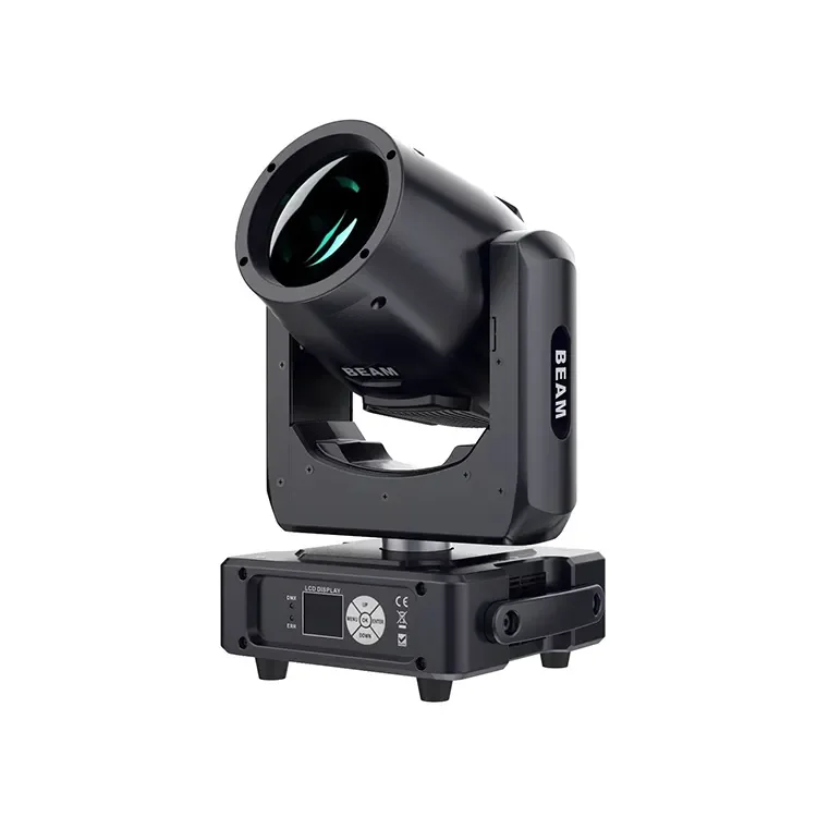 Новый черный корпус мини 230w 7r Sharpy луч движущийся головной свет для вечеринки диско