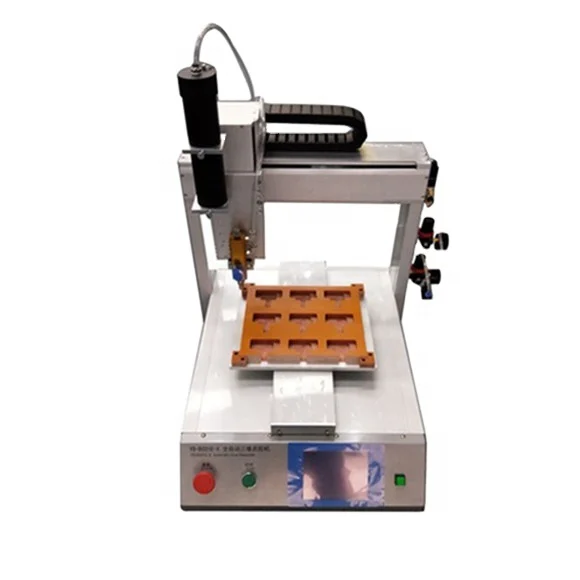 Automatic 330ml Black Pump silicone Glue Dispenser machine