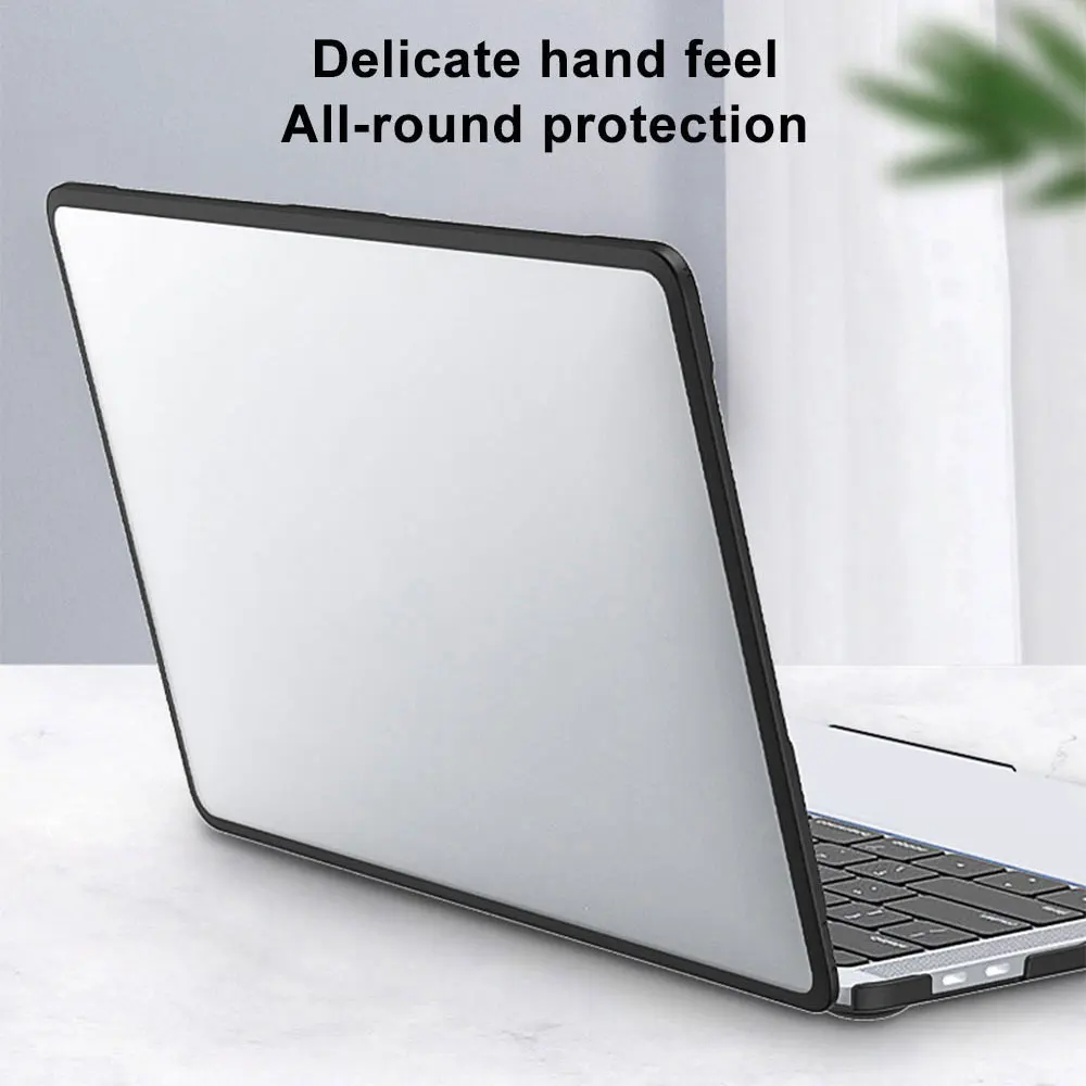 Injection PC TPU Clear Colourful Transparent Notebook Laptop Case Cover For Macbook Air 15 Pro 14
