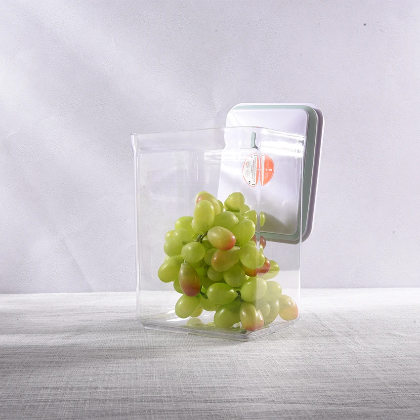 ANKOU Top Plastic transparent airtight grain food cereal storage box containers for Kitchen