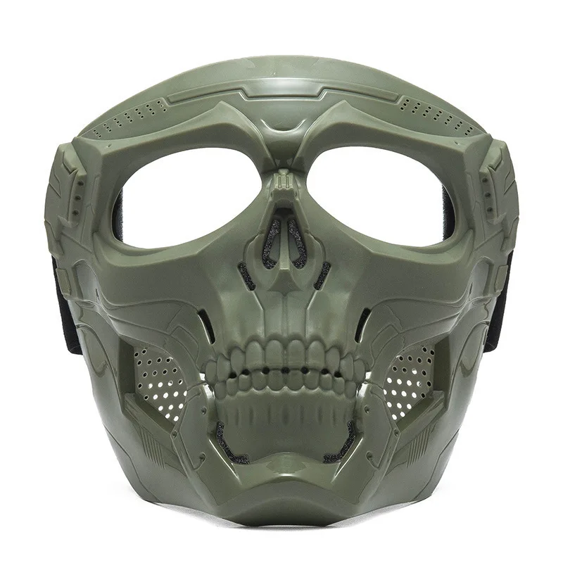 Paintball Skull Skeleton Tactical Full Face Mask With Eye Protection Helmet Mask For Paintball Game Game mask