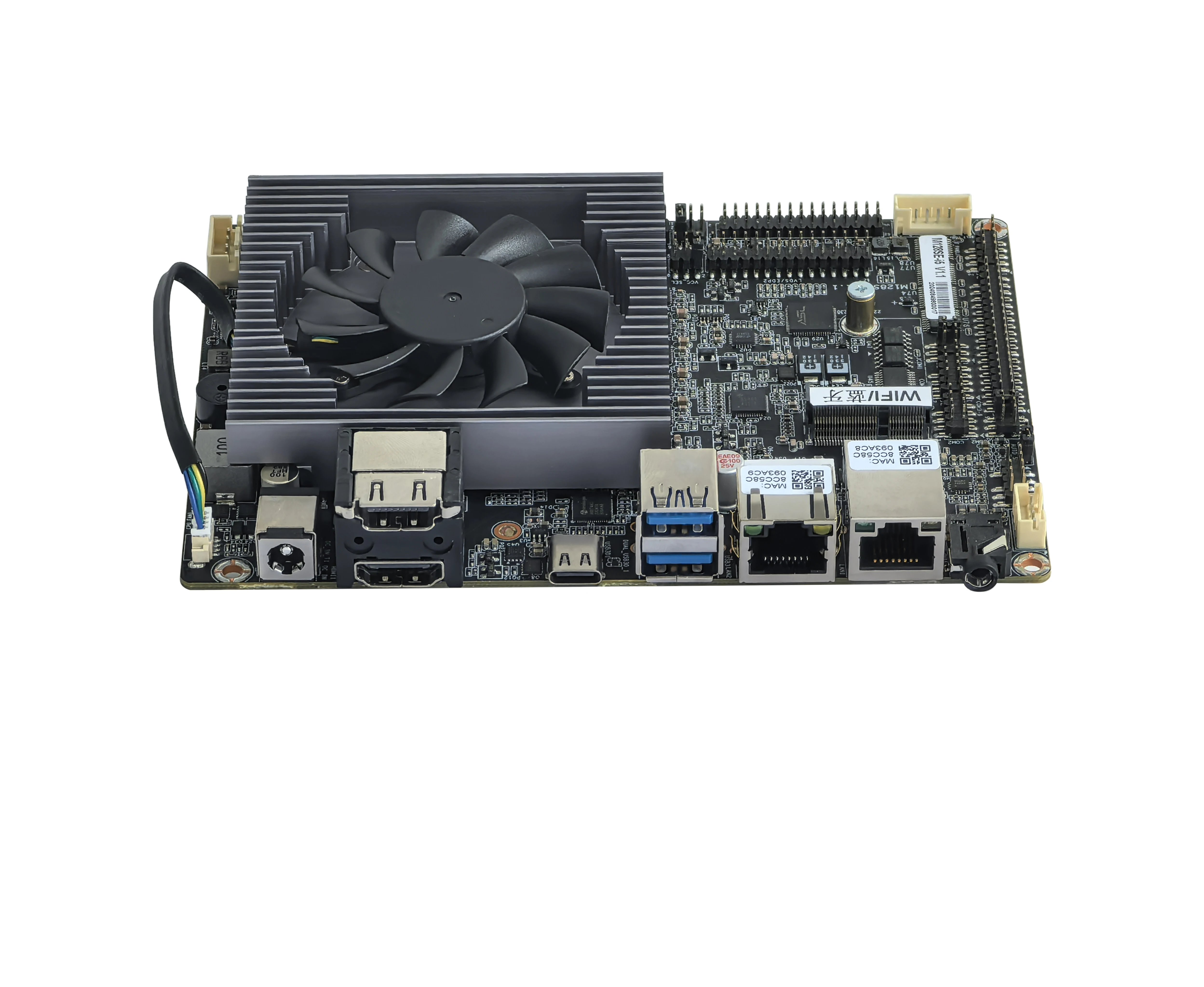 2024 DDR4 32GB  3.5inch motherboard with ATX power supply for computer support M.2 WIFI TTL