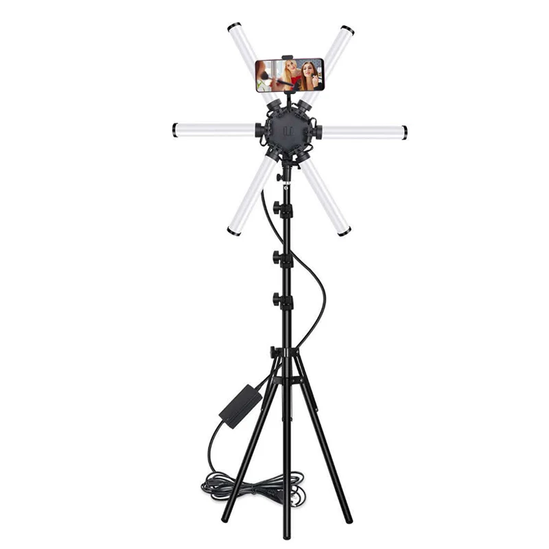 Diy Round 10 12 14 18 Inch 19 White Dslr Video Flash Professional Led Selfie Ring Light With Tripod