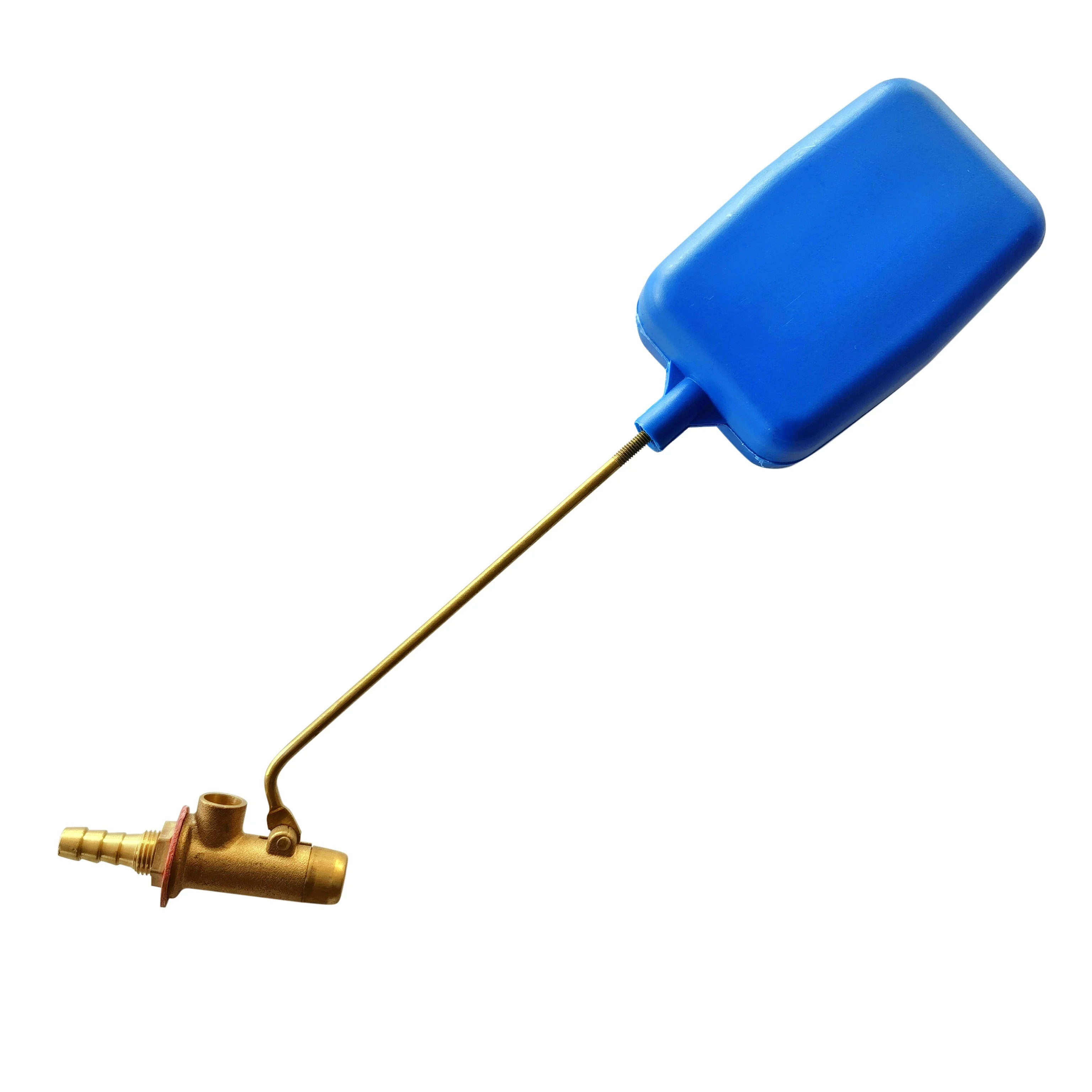 1/4 inch air cooler accessories mini brass float floating ball valve with blue plastic ball