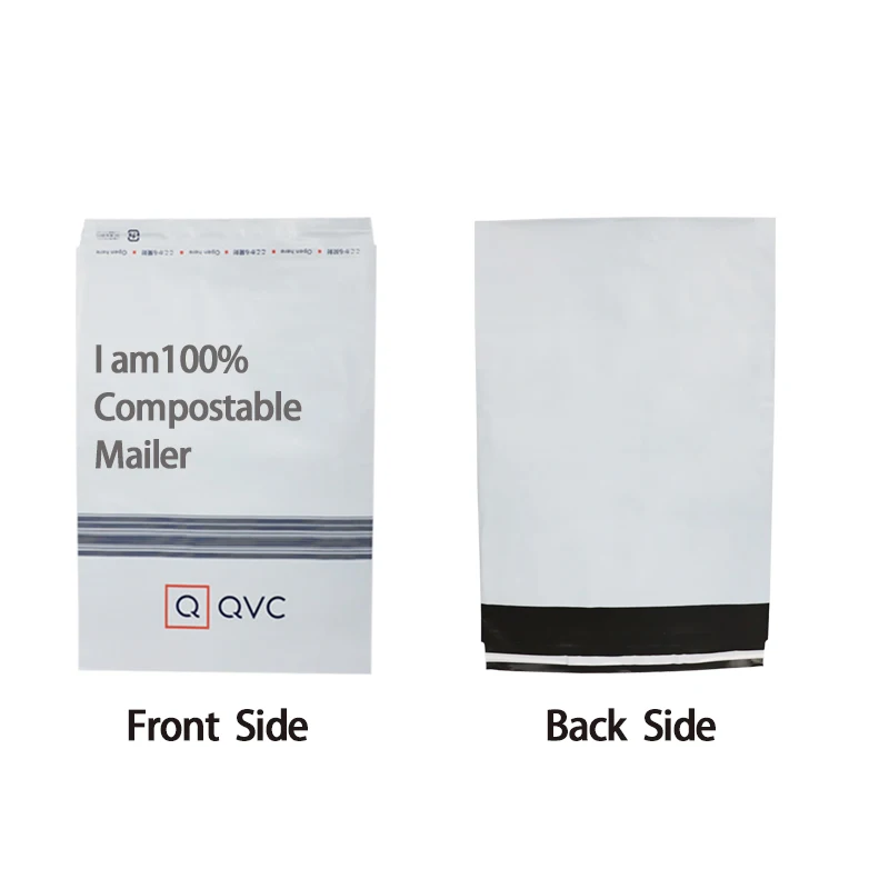 Double Perforation Line Design Mailing Bags Clothing Packaging With Printing Customized Logo