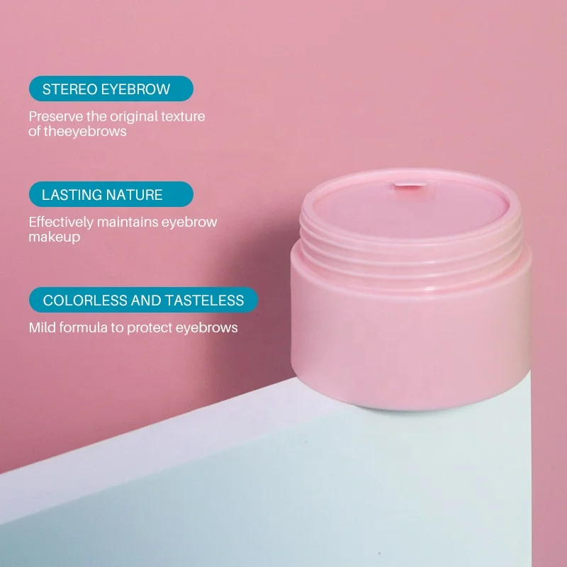 2023 OEM/ODM Brow Soap Vegan 3D Long-Lasting Brow Soap Private Label Eyebrow Wax Brow Gel Vegan Eyebrow Styling Soap