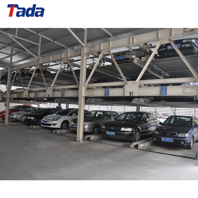 
PSH 3 floor lift-sliding smart car park for public parking 