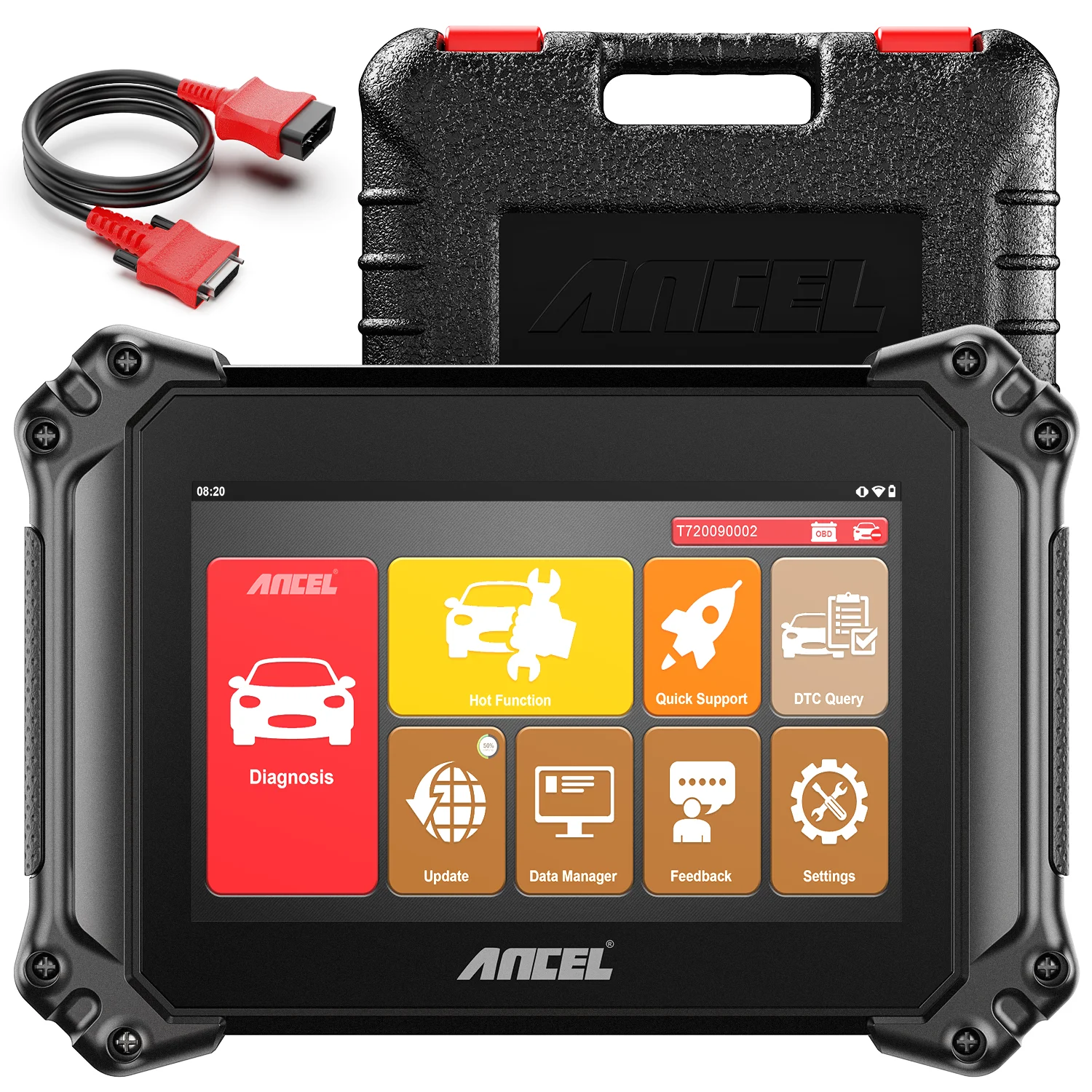 ANCEl V6 OBD 2 полный набор систем автомобильный сканирующий инструмент EPB DPF Immo ключ Программирование ECU кодирование профессиональные диагностические сканеры инструменты