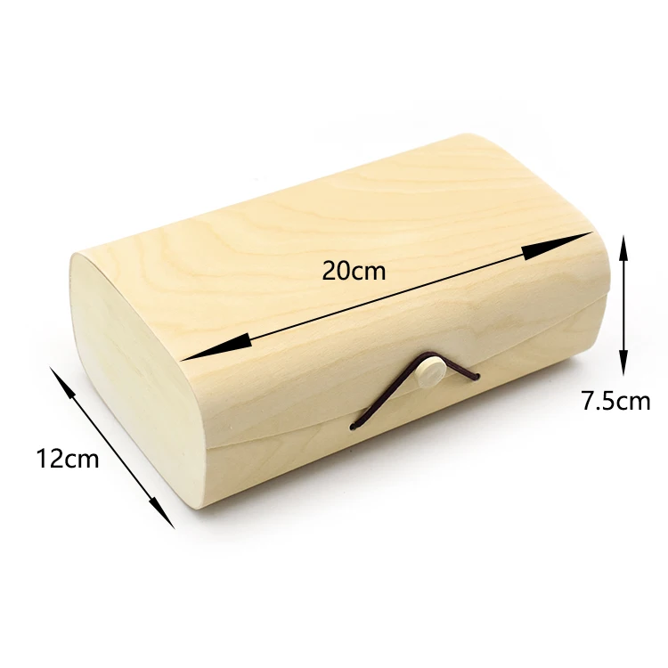 Wholesale custom wooden jewellery gift boxes wood tea caddy for home decoration