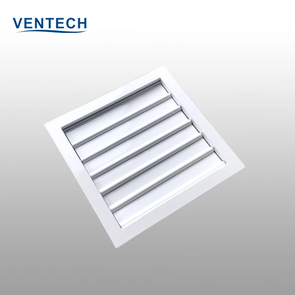 Return Air Conditioner Vent Ventilation Aluminum Adjustable Grill Cover Gravity Louvers For Hvac
