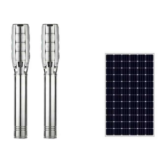 High Pressure Submersible Solar Water Pump System DC Irrigation Well Pump for Home Factory Made of Durable Aluminum