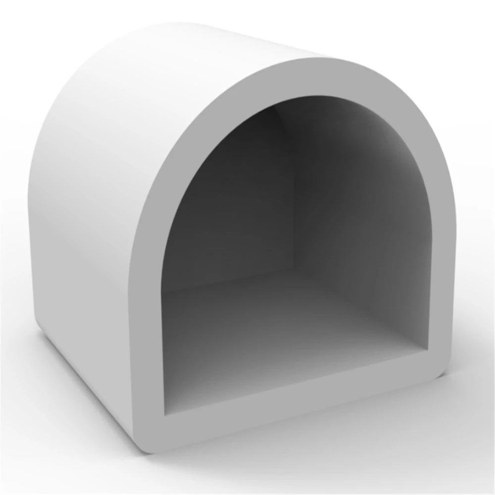 silicone  13*13mm suit for 8mm flexible bendable neon tube  Customized Shape match 2835 5050 match flexible led strip