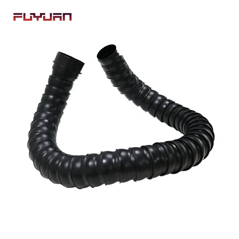 75mm Flexible Bamboo Pipe fume Hood Arm fume Extractor Hose With Self Support