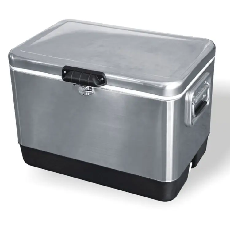 51L hot selling Outdoor Customized stainless steel ice cooler box