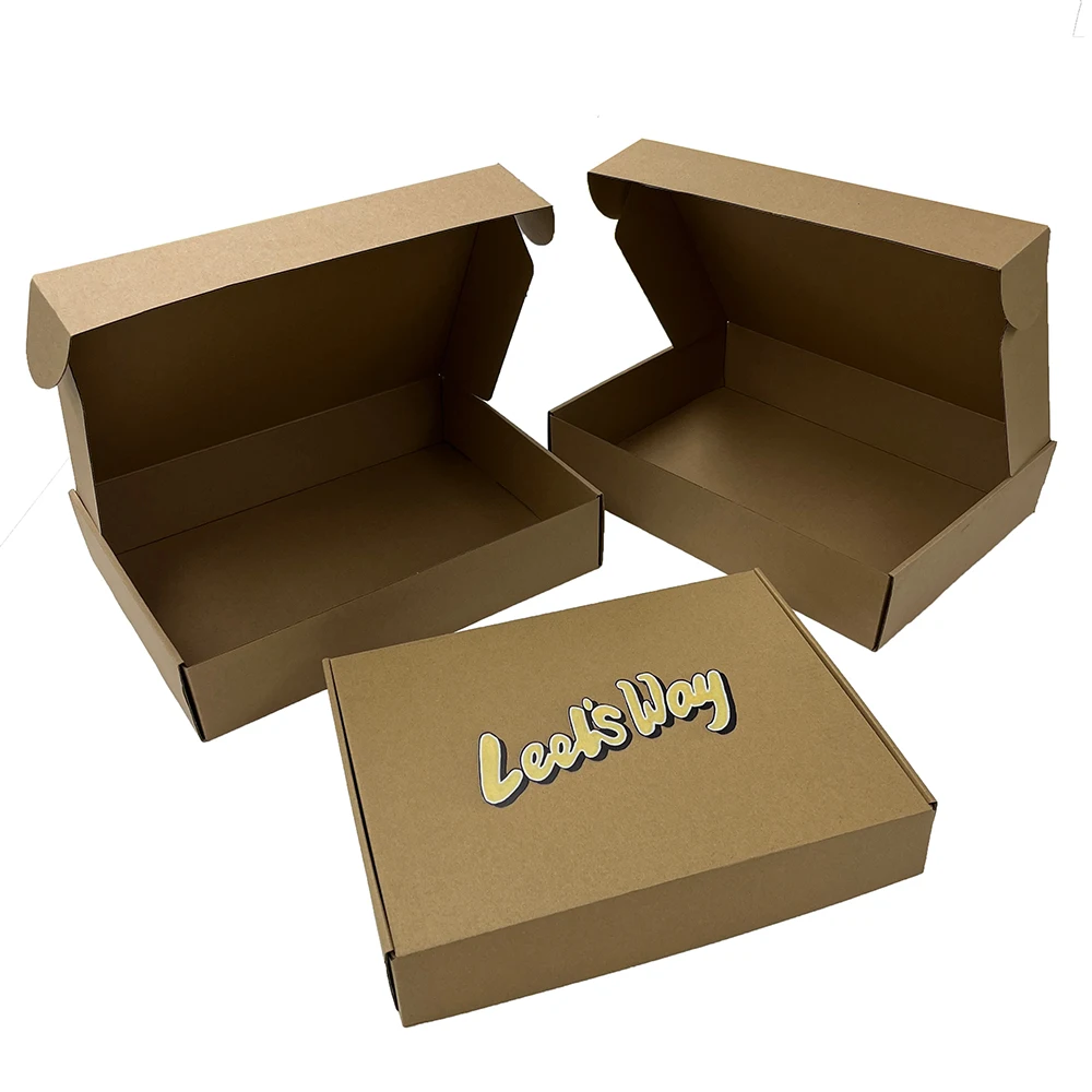 Wholesale Eco Skincare / Beauty / Cloth Packing Mailer Corrugated Paper Custom Logo Printed Gift Delivery Mailing Packaging Box