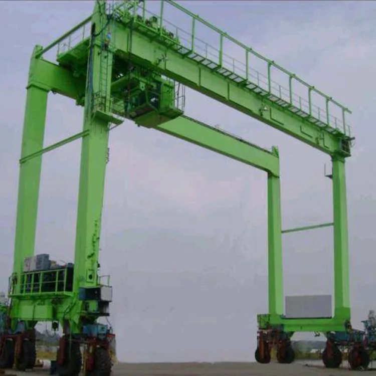 China Professional Supplier Stradler Cranes for 20ft Container Crane 40ft 60ft Rtg Rubber Tyre Gantry Crane Price