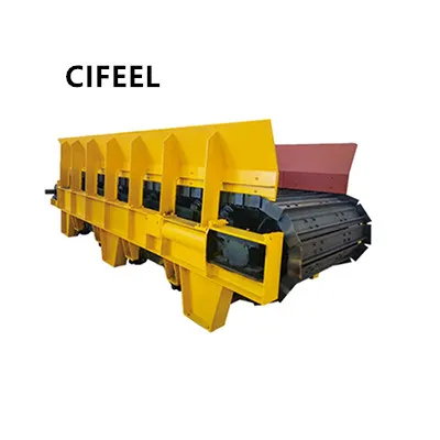 2024 High Quality Low Price Chain Plate Feeder for Mining Small Type Chain Feeding Conveyor for Large Stones