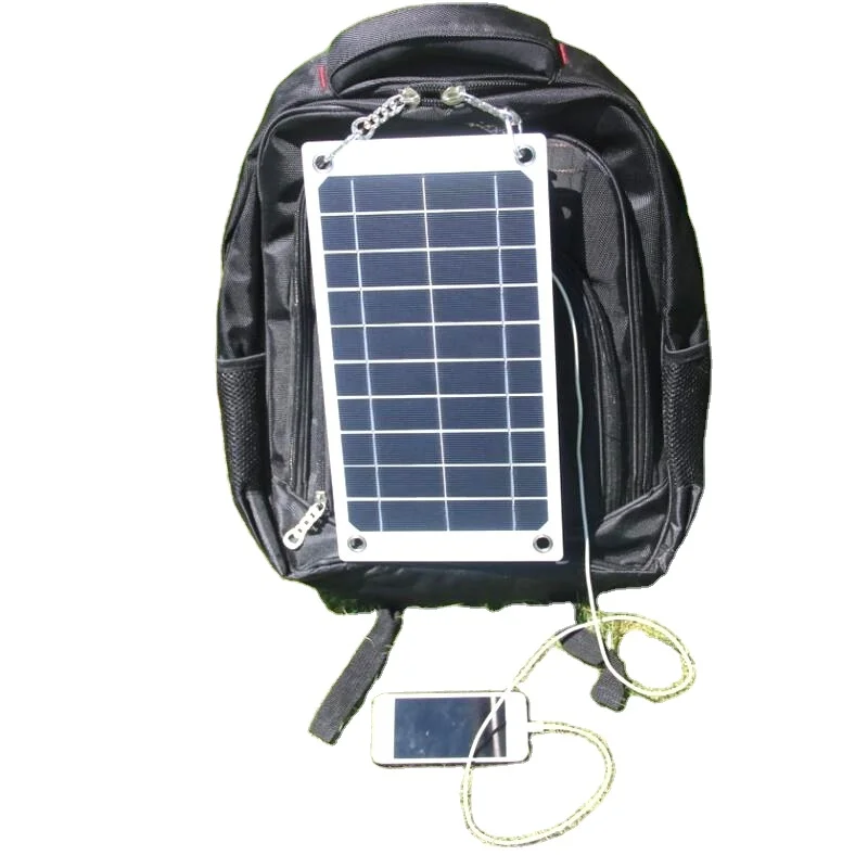 7.5W 5V Portable Solar Panel Charger For iphone/Mobile Power Bank Battery Charger Monocrystalline Portable Solar Panel