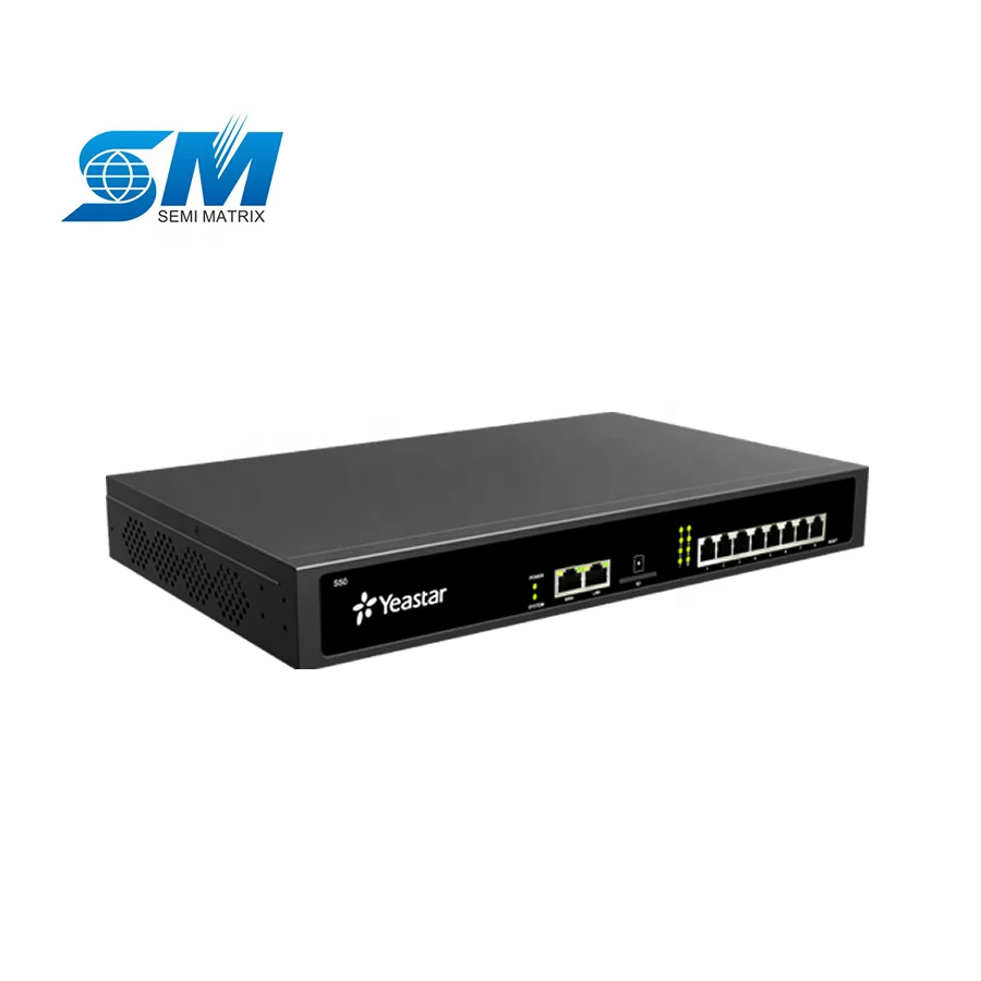  Новый оригинальный Yeastar S-Series S50 VoIP PBX для Yealink SIP