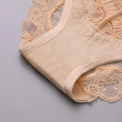 Hot sale sexy lace panties dirty mature blue women lace lingerie underwear for women