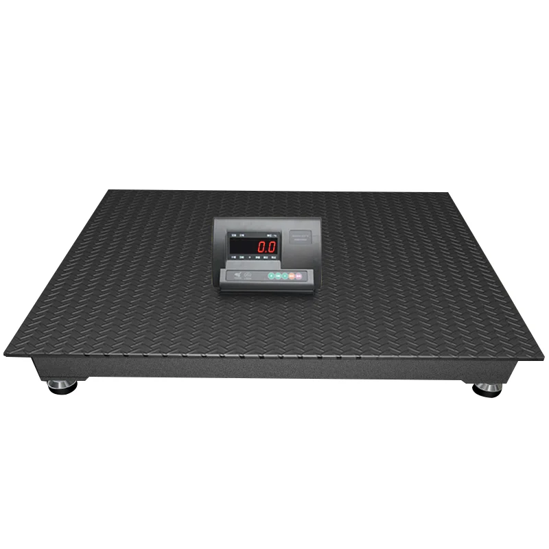 Carbon Steel Electronic Platform Weighing Scale 1mx1m 5ton floor scale
