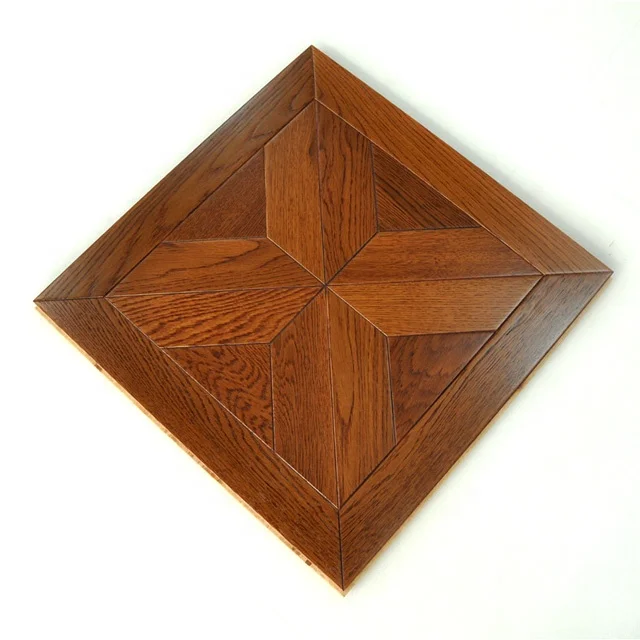 Factory price non-slip oak parquet wood flooring